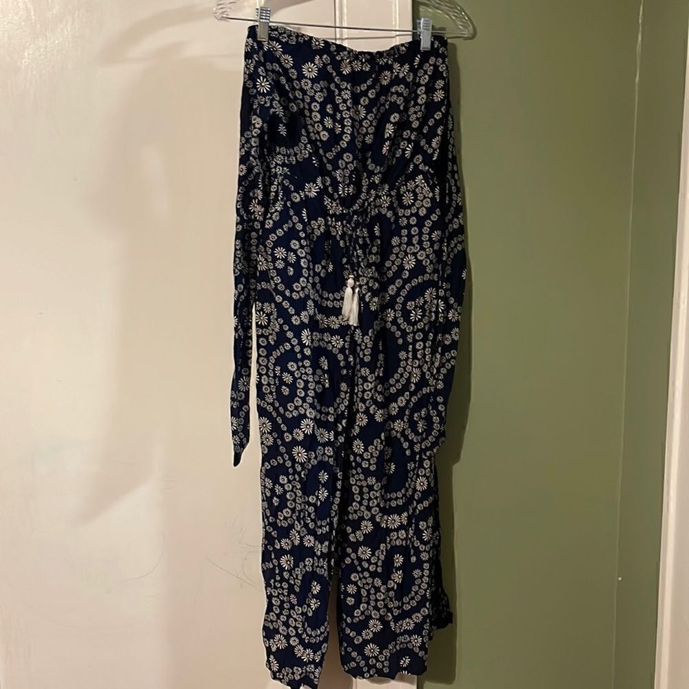 Blue island romper girls size M